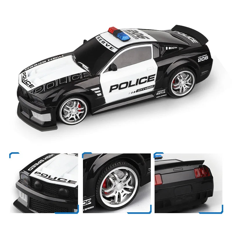 SpeedMax – RC policajné auto 1:12 s LED a 2,4 GHz diaľkovým ovládaním