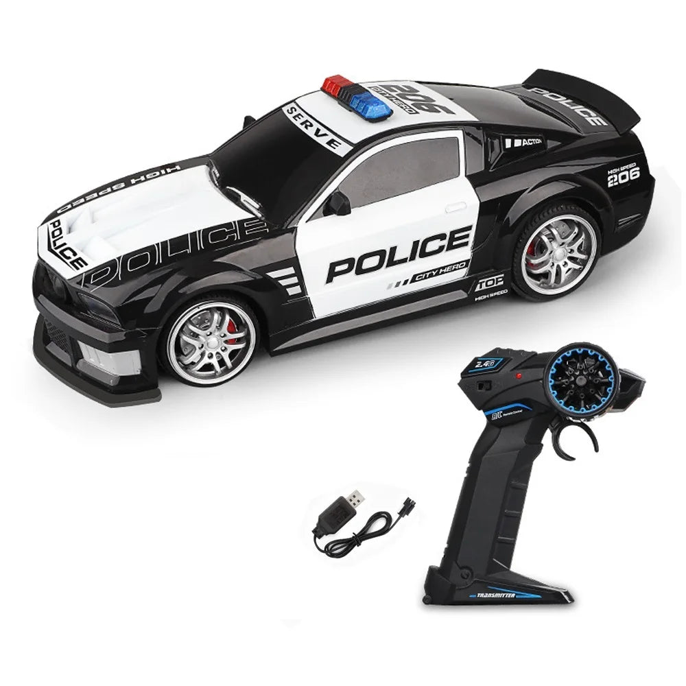 SpeedMax – RC policajné auto 1:12 s LED a 2,4 GHz diaľkovým ovládaním
