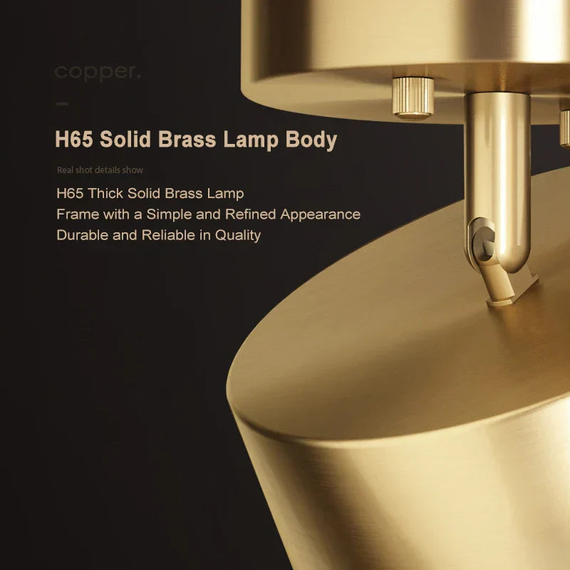 Coppera – Retro LED stropné svietidlo meď energeticky efektívne a kompaktné