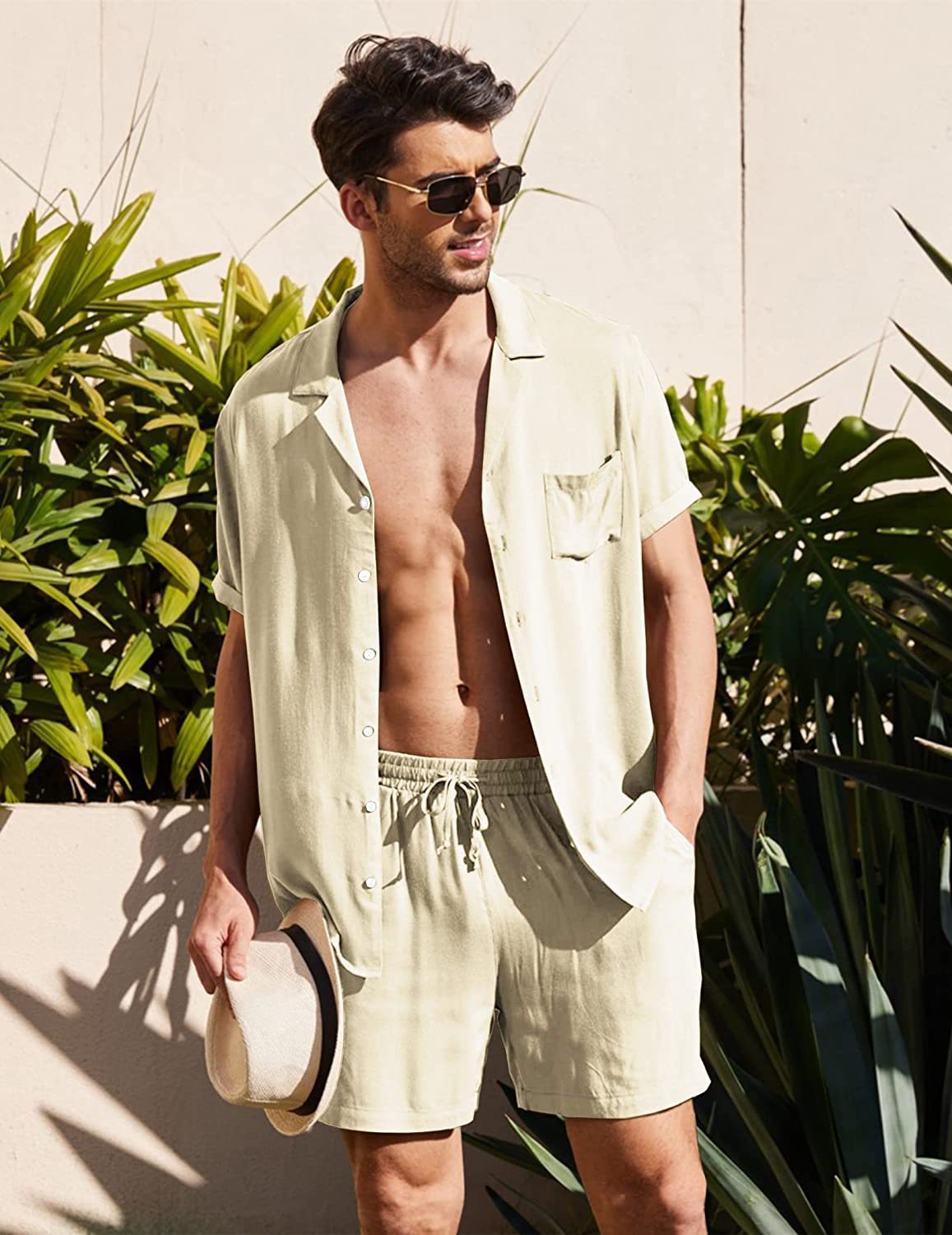 Set estivo comodo per uomo – stile e comfort per le giornate calde