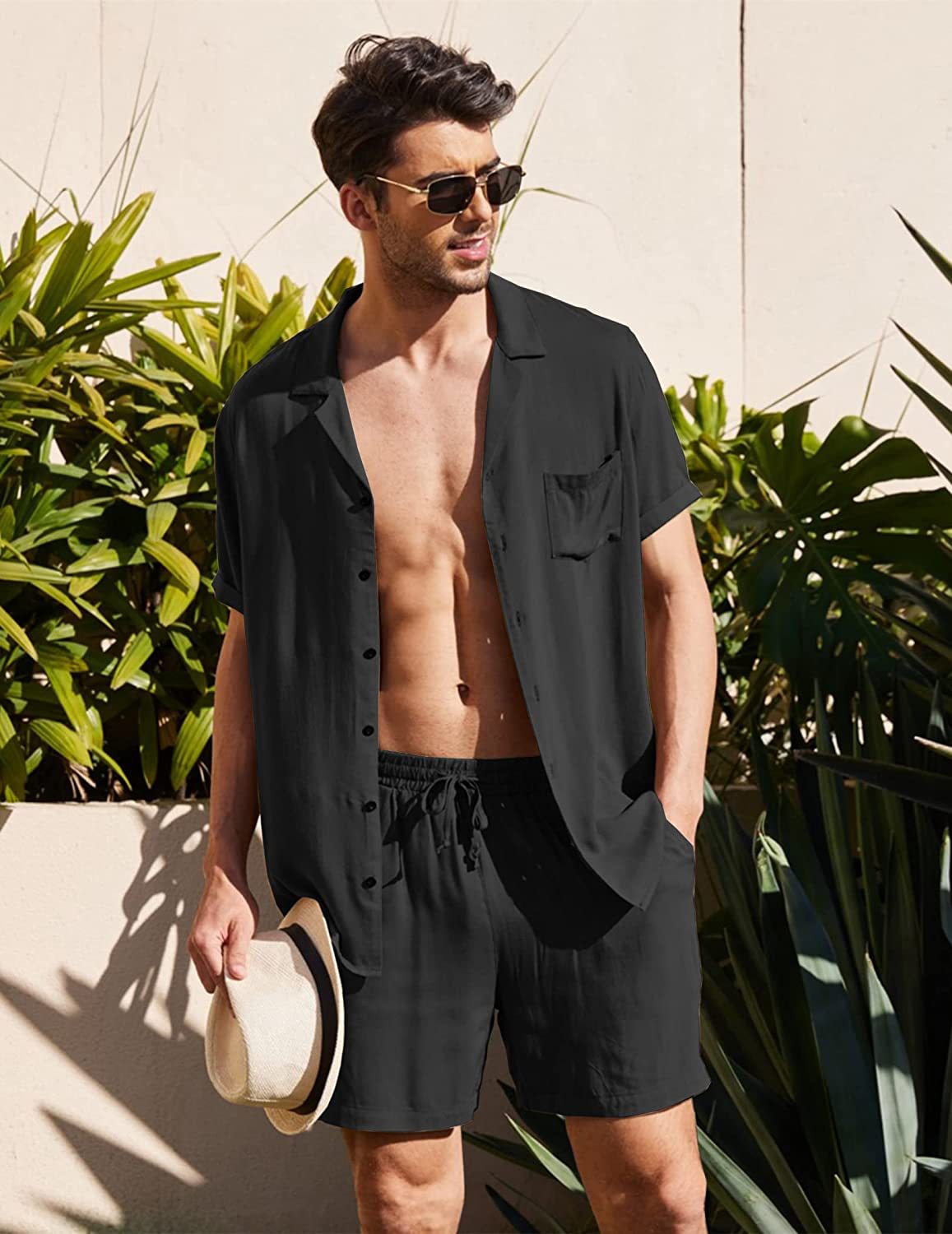 Set estivo comodo per uomo – stile e comfort per le giornate calde