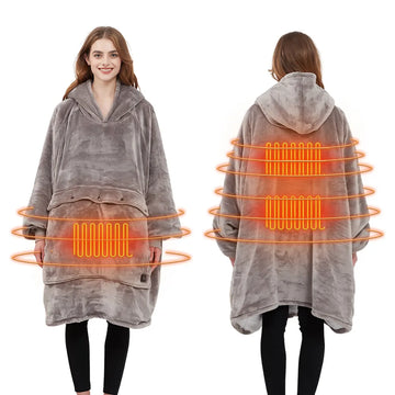 CozyHood - Wärmender Woll-Hoodie für faule Männer