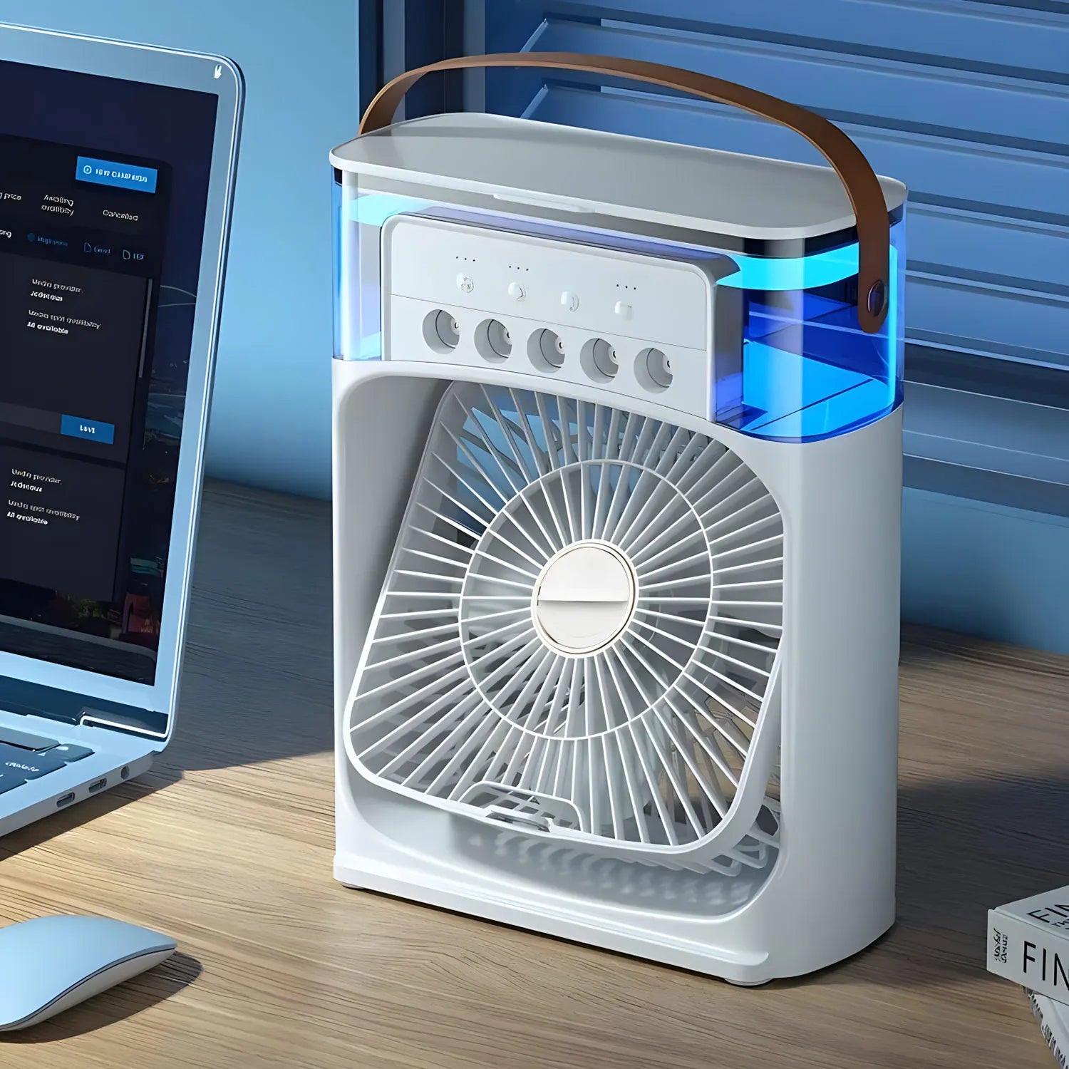 Devako AirCooler Pro 3-v-1 ventilátor, klimatizačné zariadenie a zvlhčovač vzduchu