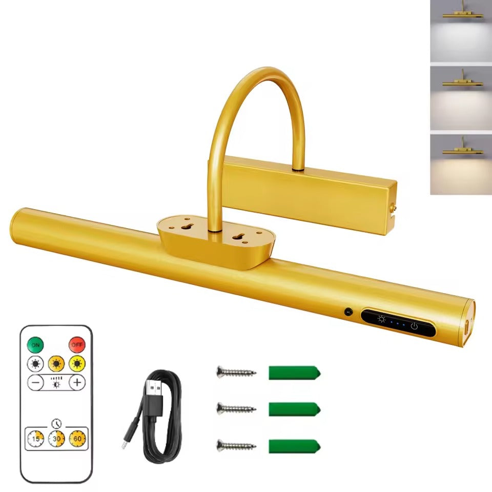 Bezdrôtová umelá svetelná lampa – Perfektné osvetlenie pre vaše obrazy