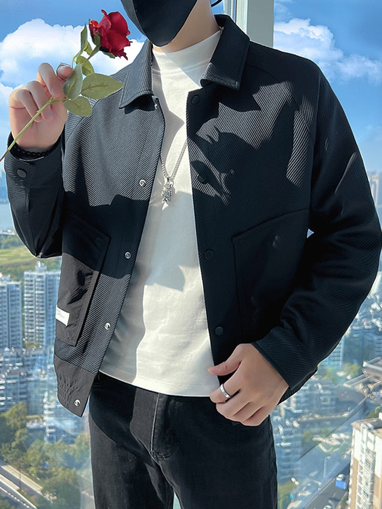 Ležérna, voľná pánska bunda - Inigo