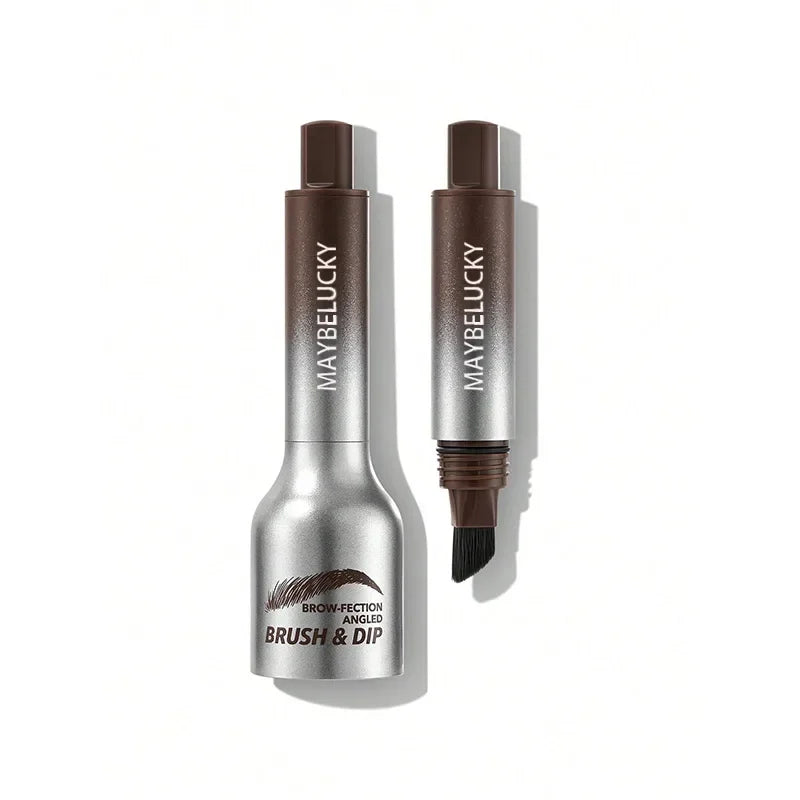 BrowGlam - Farbiaci fix na obočie so širokým štetcom