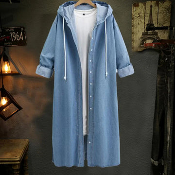 Valerie | Lange Jeansjacke