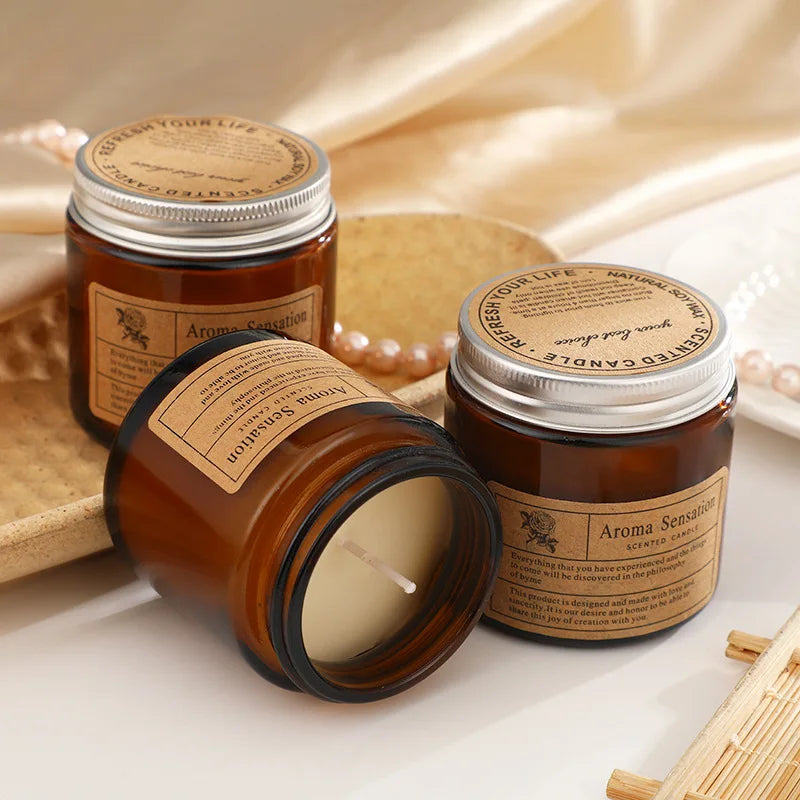 PureGlow Vonná sviečka – Bez dymu a plná vône pre relaxáciu