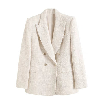 Blazer mit hochwertigem geprägtem Stoff - Yerina