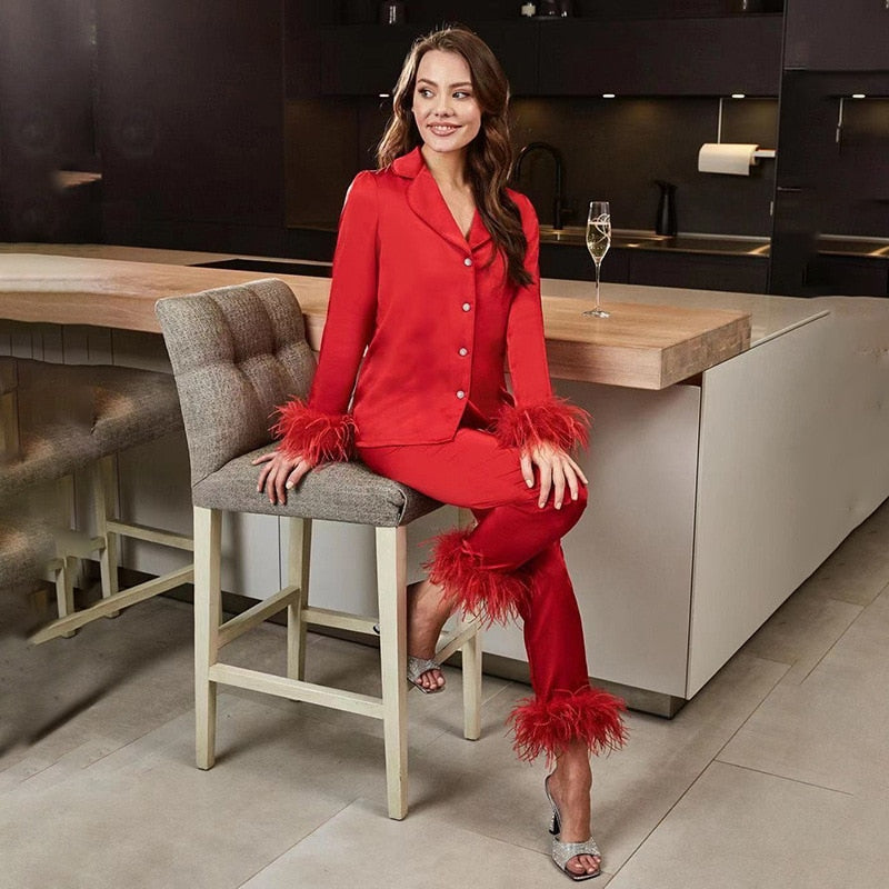 Bertha - Dvojdielna súprava s perami