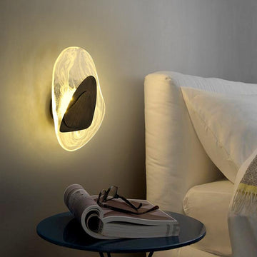 Skandinavische moderne Kristall-Wandleuchte | Elegance & Light