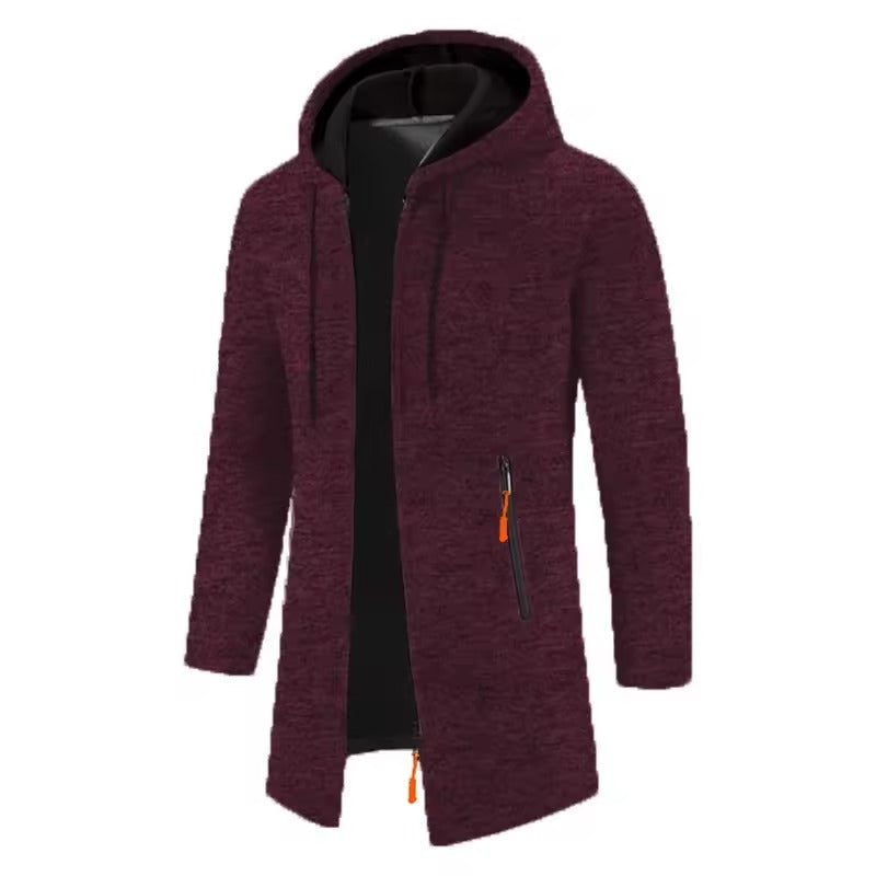 Winter Reißverschluss Hoodie für Männer | Wärme und Stil für winterliche Tage