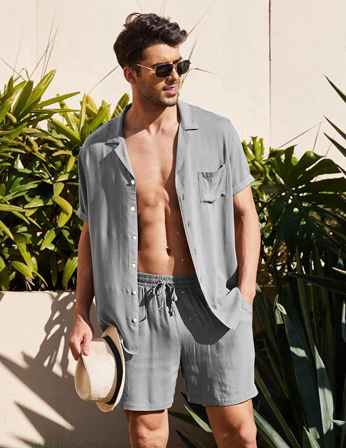 Set estivo comodo per uomo – stile e comfort per le giornate calde