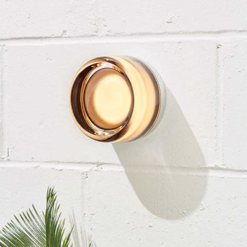 DimpleGlow – Kompakte LED-Wandleuchte – Modernes Acryl & Aluminium Design
