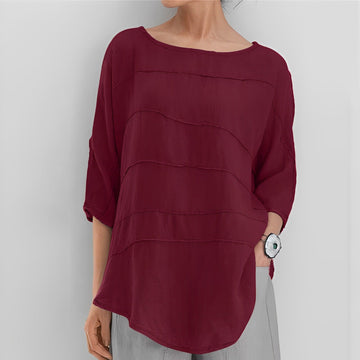 Amelina - Elegante Vielseitigkeit Bequeme Bluse