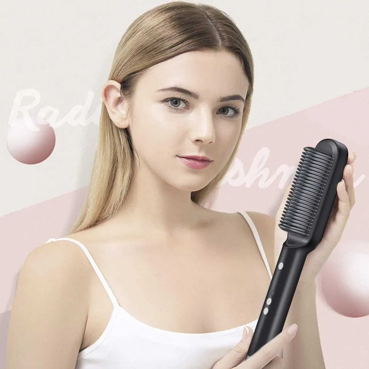 StyloHeat - Profesionálna vyhrievaná kefa na vyrovnávanie vlasov