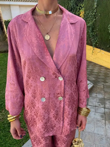 Elegantes bedrucktes Set für Frauen - Sheba