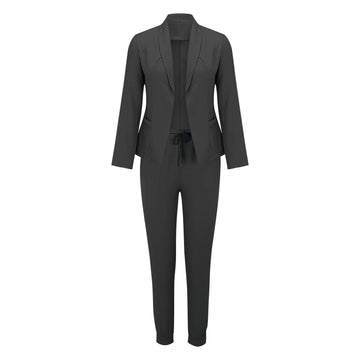 Damen Einteiler Anzug mit Bindegürtel – Elegant & Vielseitig