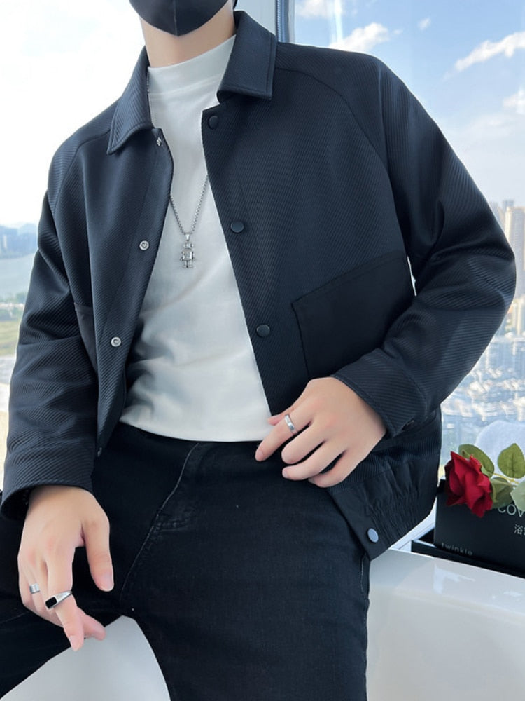 Ležérna, voľná pánska bunda - Inigo