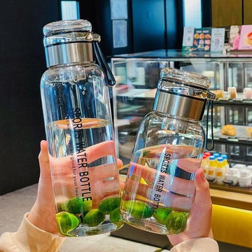 Devako 2L große Kapazität Wasserflasche transparent Milch Saft Tasse