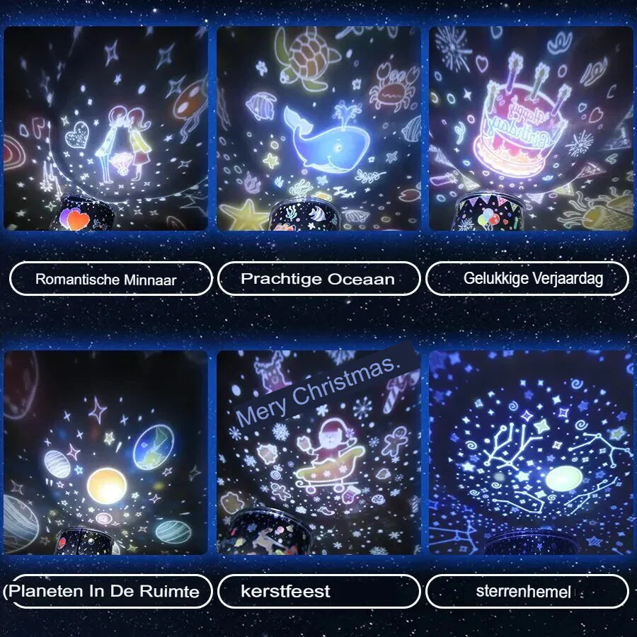StarryDream – Magický hviezdny kúzlo pre rozprávkové noci