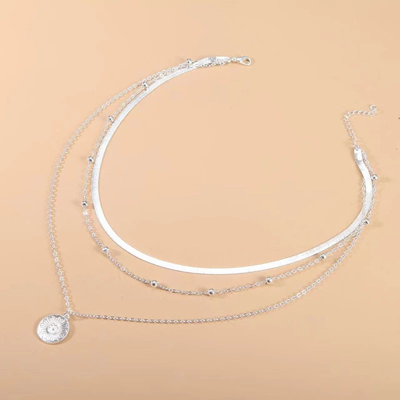 Trojitý náhrdelník z 925 striebra – Elegantný a všestranný