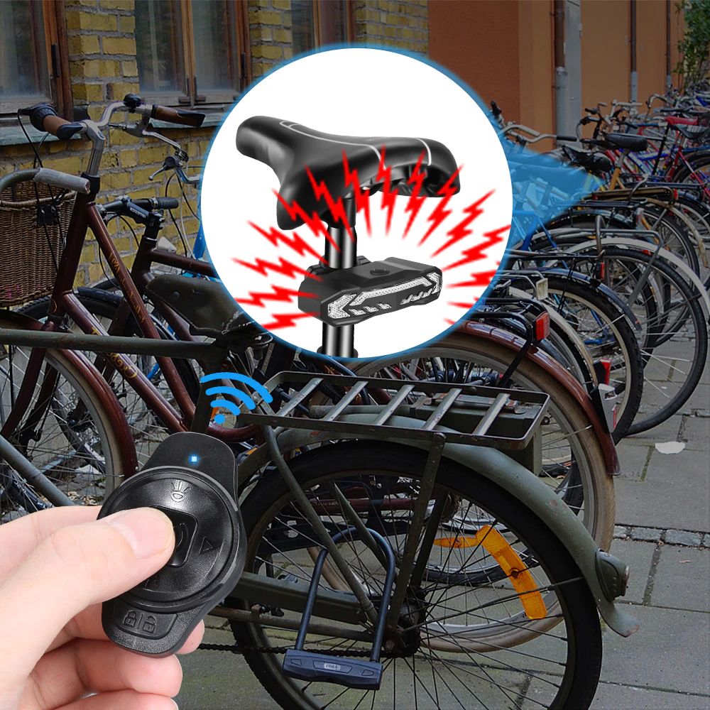 Inteligentný zadný svetelný alarm - BikeGuard