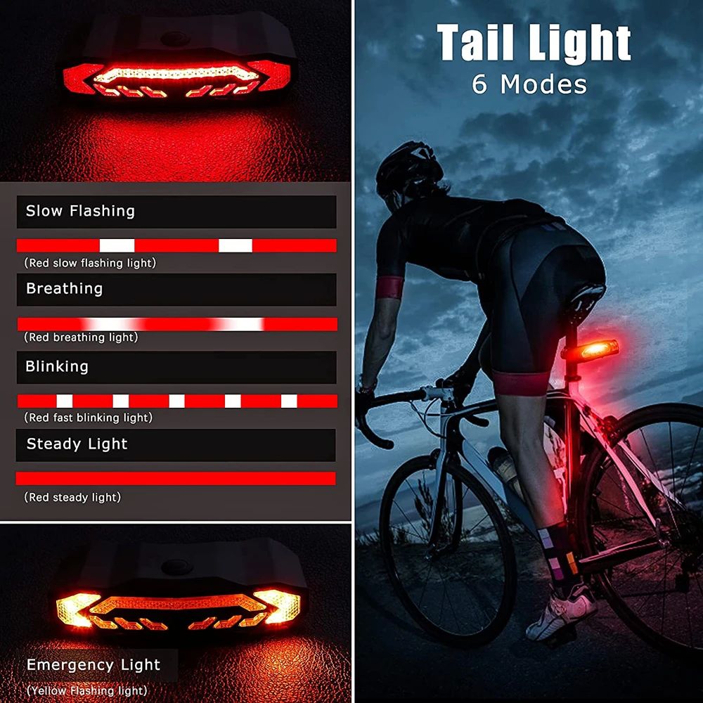 Inteligentný zadný svetelný alarm - BikeGuard
