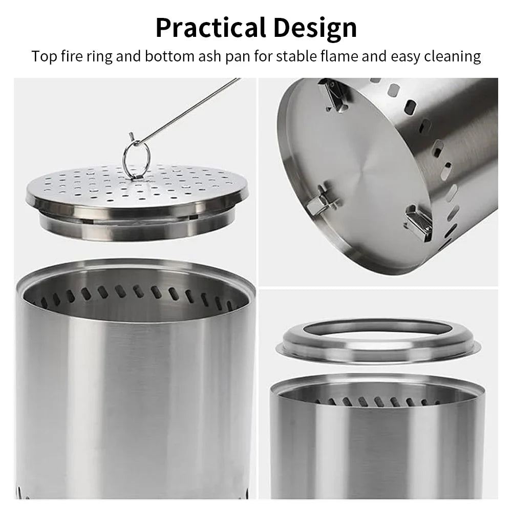 Devako Smoke - Prenosný ohniskový kôš