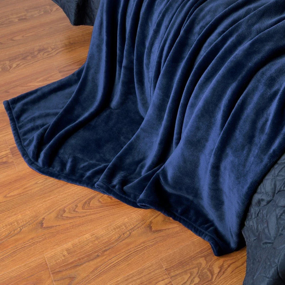 CozyBloom – Mäkká koralová fleecová deka pre bábätko, pohovku a posteľ