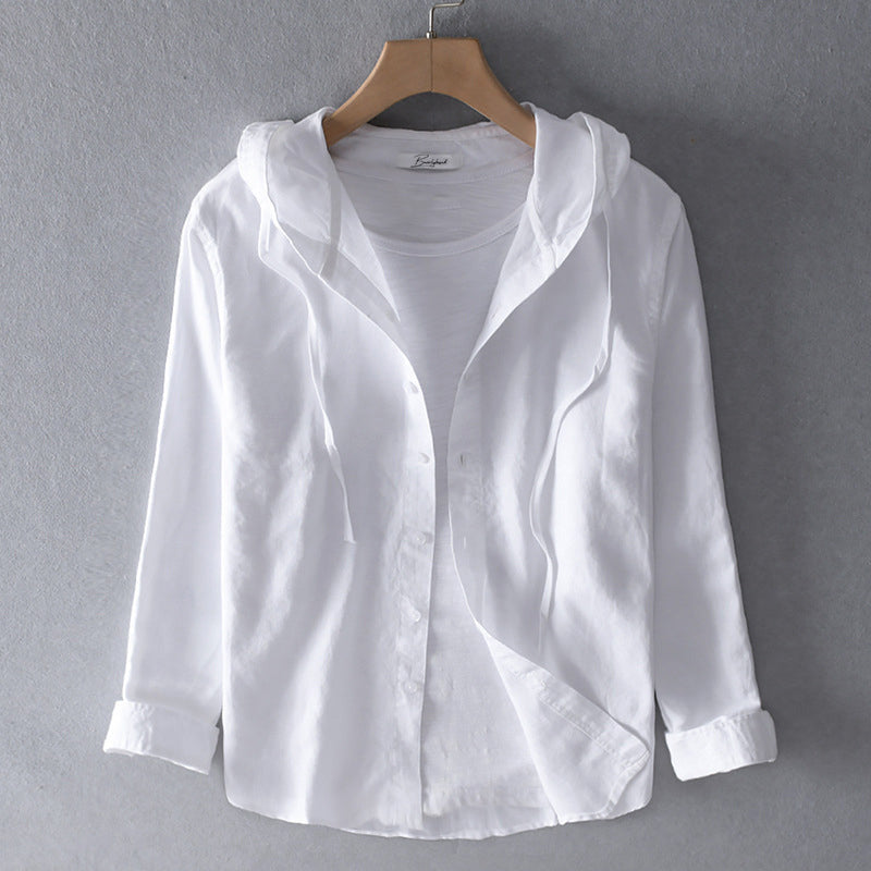 Devako Lucille Camicia di lino traspirante