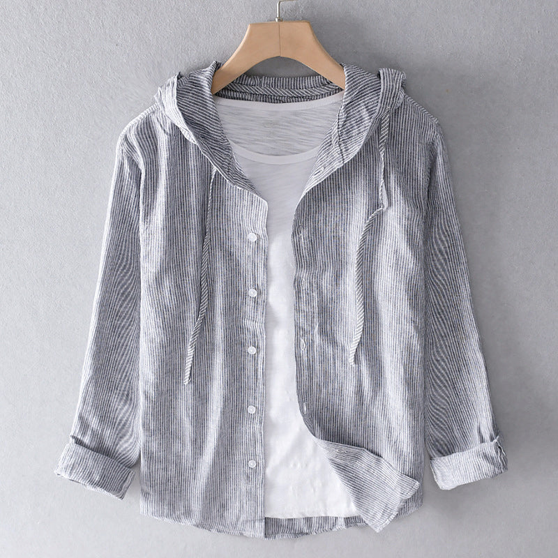 Devako Lucille Camicia di lino traspirante