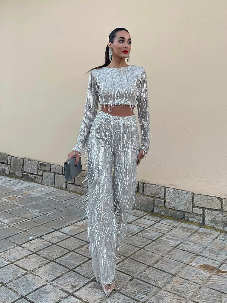 Elara | Set di paillettes di lusso – glamour e eleganza per occasioni speciali