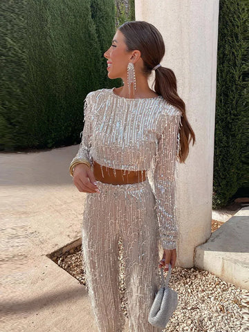 Elara | Set di paillettes di lusso – glamour e eleganza per occasioni speciali