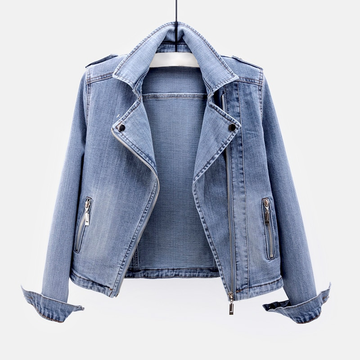 Giacca di jeans da donna – stile vintage, ampia e comoda per ogni occasione