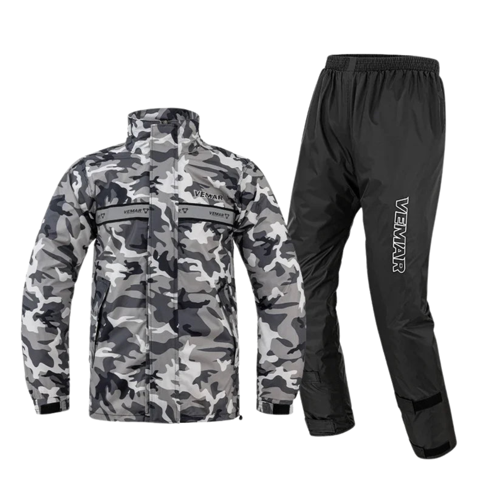 StormX – Unisex nepremokavý motocyklový pršiplášť s kapucňou