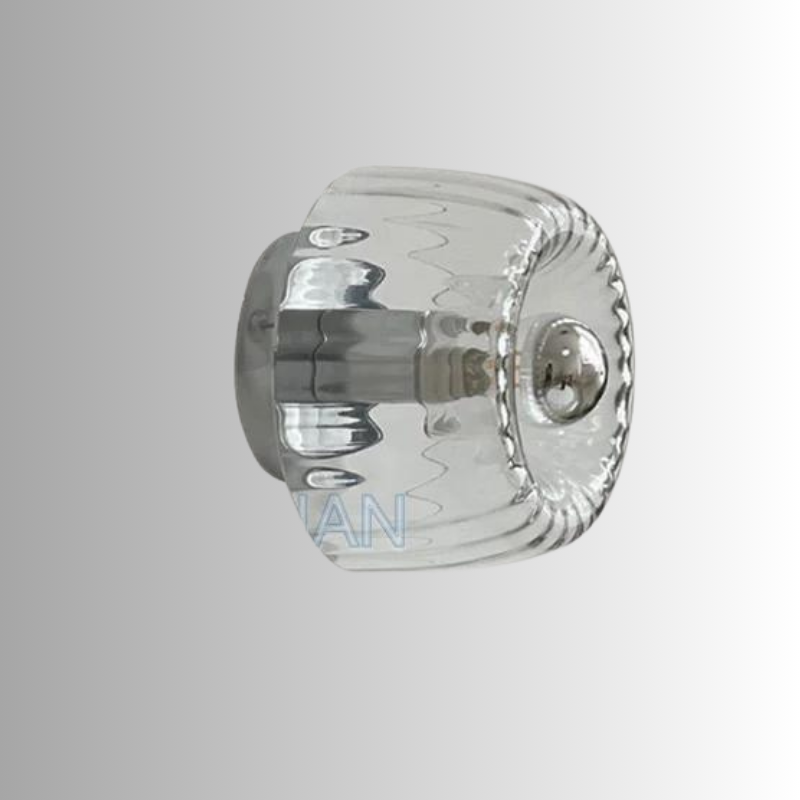 škandinávska Bauhaus nástenná lampa