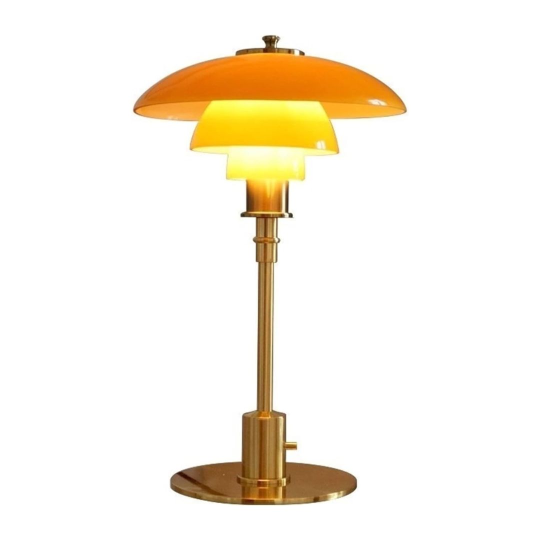 Lena – LED stolná lampa sklo severský dizajn – pre obytný a pracovný priestor