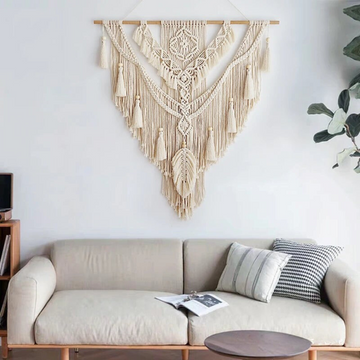 Liora – Makramee Wandbehang Skandinavischer Boho – Wohndekoration