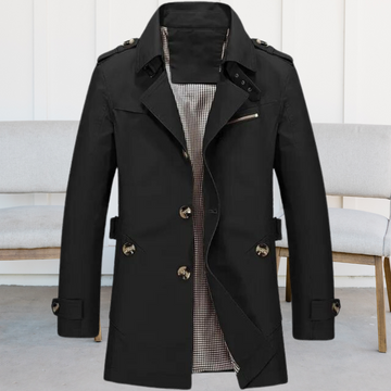 Windbreaker-Mantel aus reiner Baumwolle - Jim