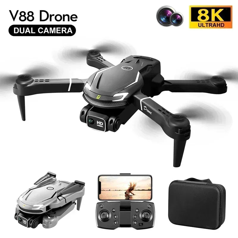 SkyVision – V88 dron s 8K kamerou, GPS a 5G pro letecké snímky