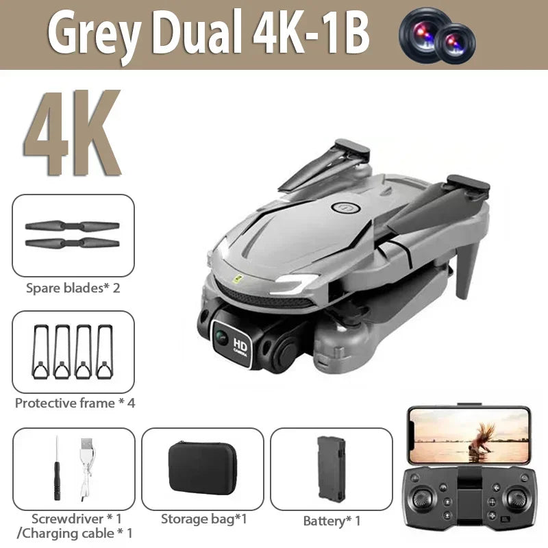 SkyVision – V88 dron s 8K kamerou, GPS a 5G pro letecké snímky