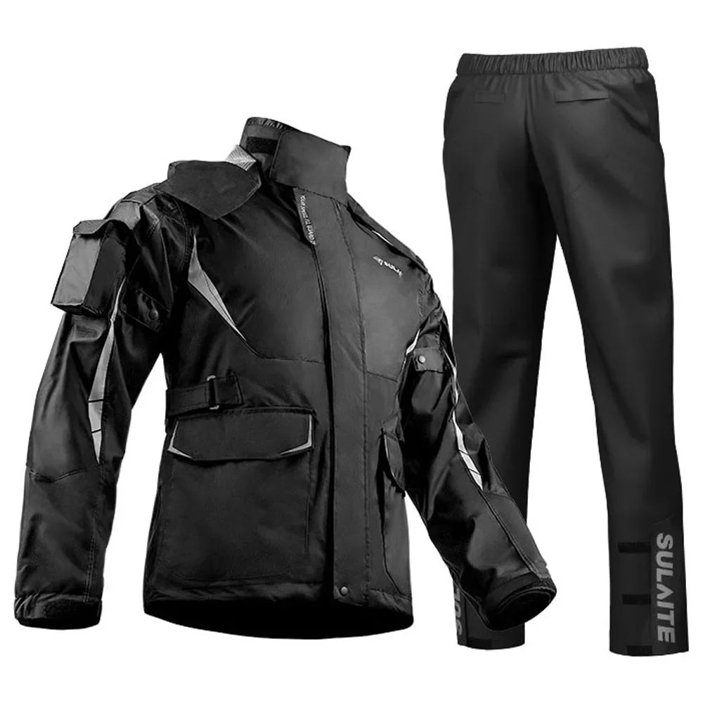 StormRide – nepremokavý motocyklový pršiplášť pre jazdcov, priedušný a reflexný