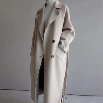 Lise | Eleganter langer Mantel