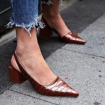 Lara Croco Pumps - Stilvoller Komfort für Büro & besondere Anlässe
