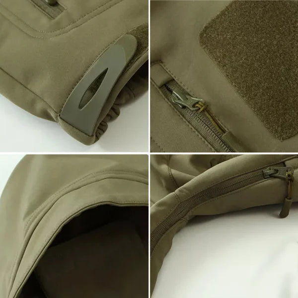 Vetru a vode odolná vojenská bunda - Orman