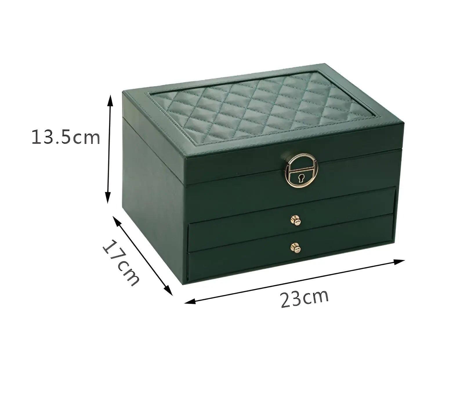 Luxusná viacvrstvová šperkovnica – EleganceBox