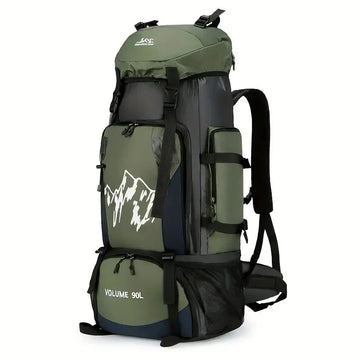 OutdoorHaven - 90L Wasserdichter Rucksack - Ultimativer Outdoor-Rucksack