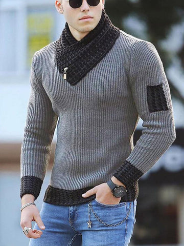 Joris Herren maglione con collo scialle – elegante, morbido e moderno