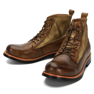 AlpenHeritage – Haferl Sneakers Bernard – Handgefertigte Retro-Stiefeletten